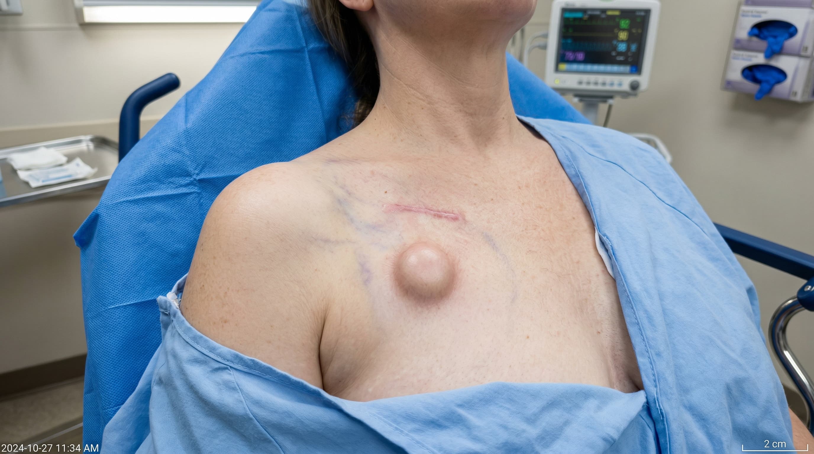 Medical device and implantable port catheter system — representing the Bard PowerPort device used in oncology settings