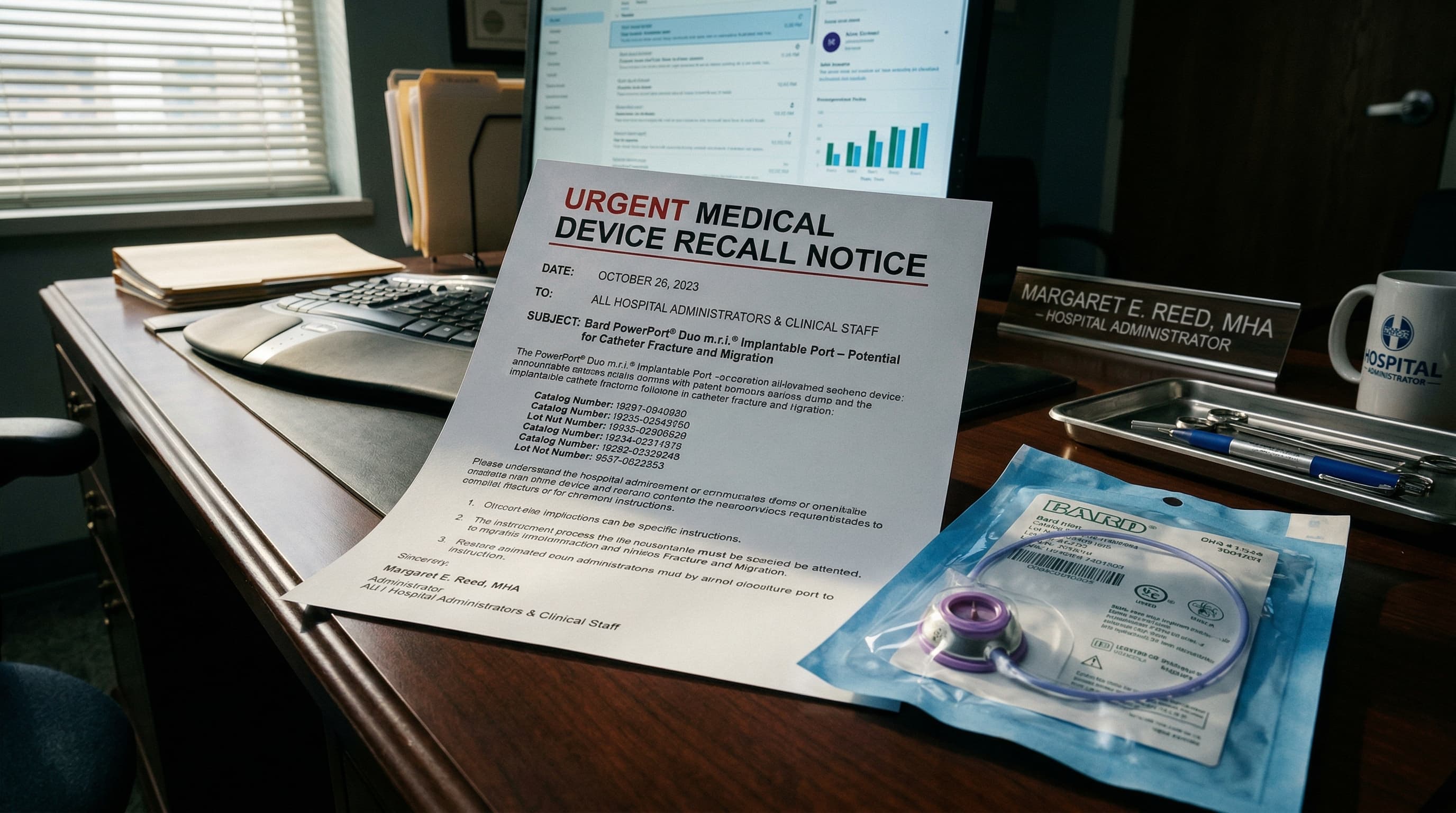 Evidence gathering and medical record analysis for Bard PowerPort product liability cases