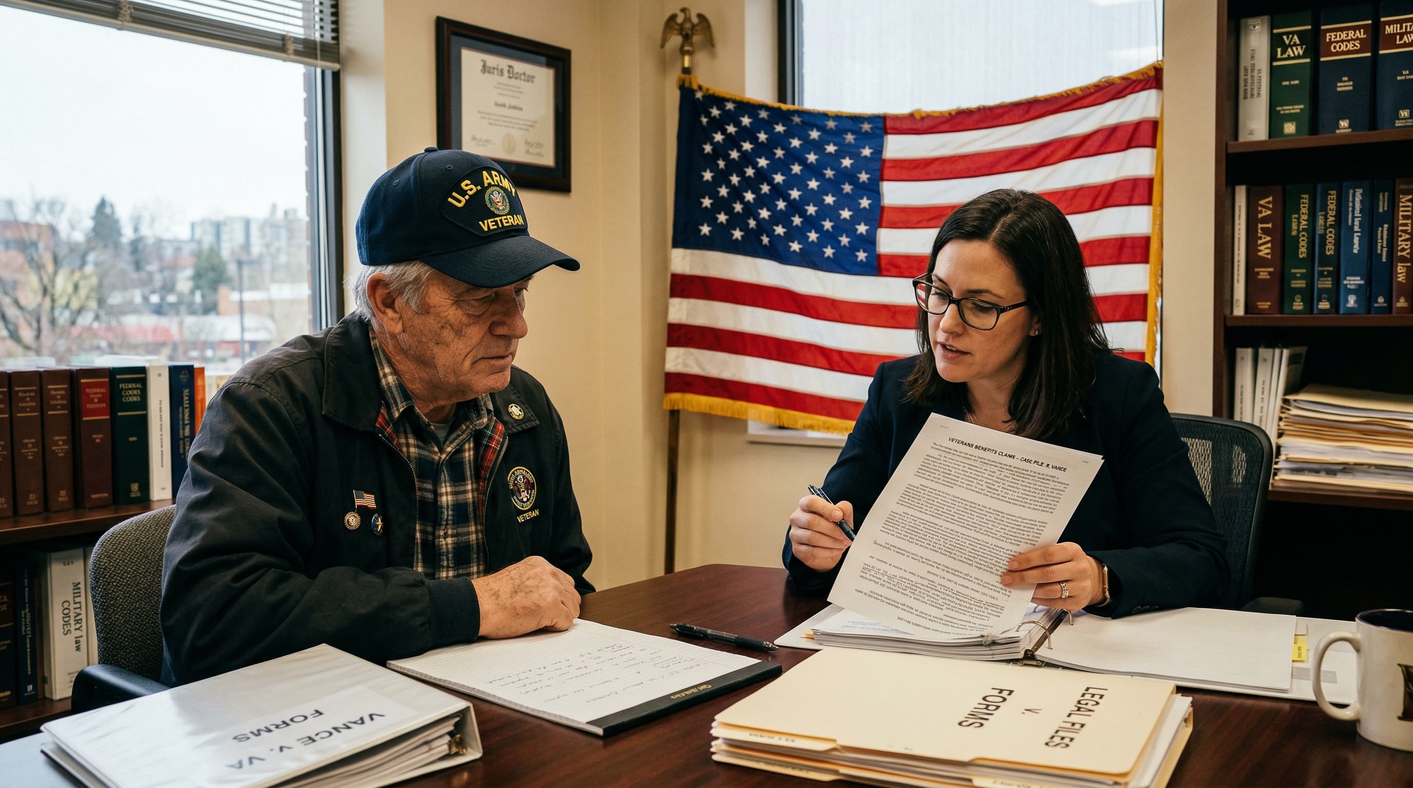 Military service records and documentation for Camp Lejeune claims