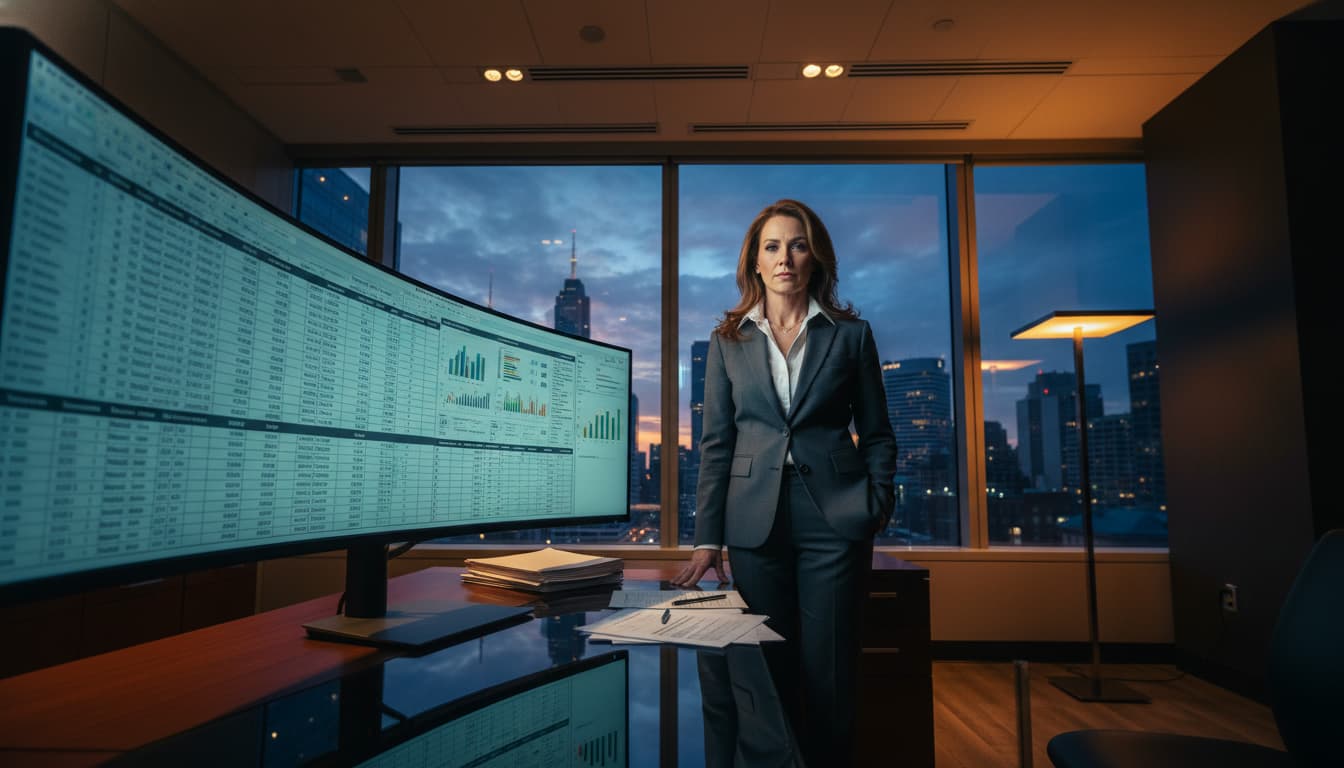 Personal injury attorney reviewing cost per retainer analytics dashboard for mass tort litigation in 2026