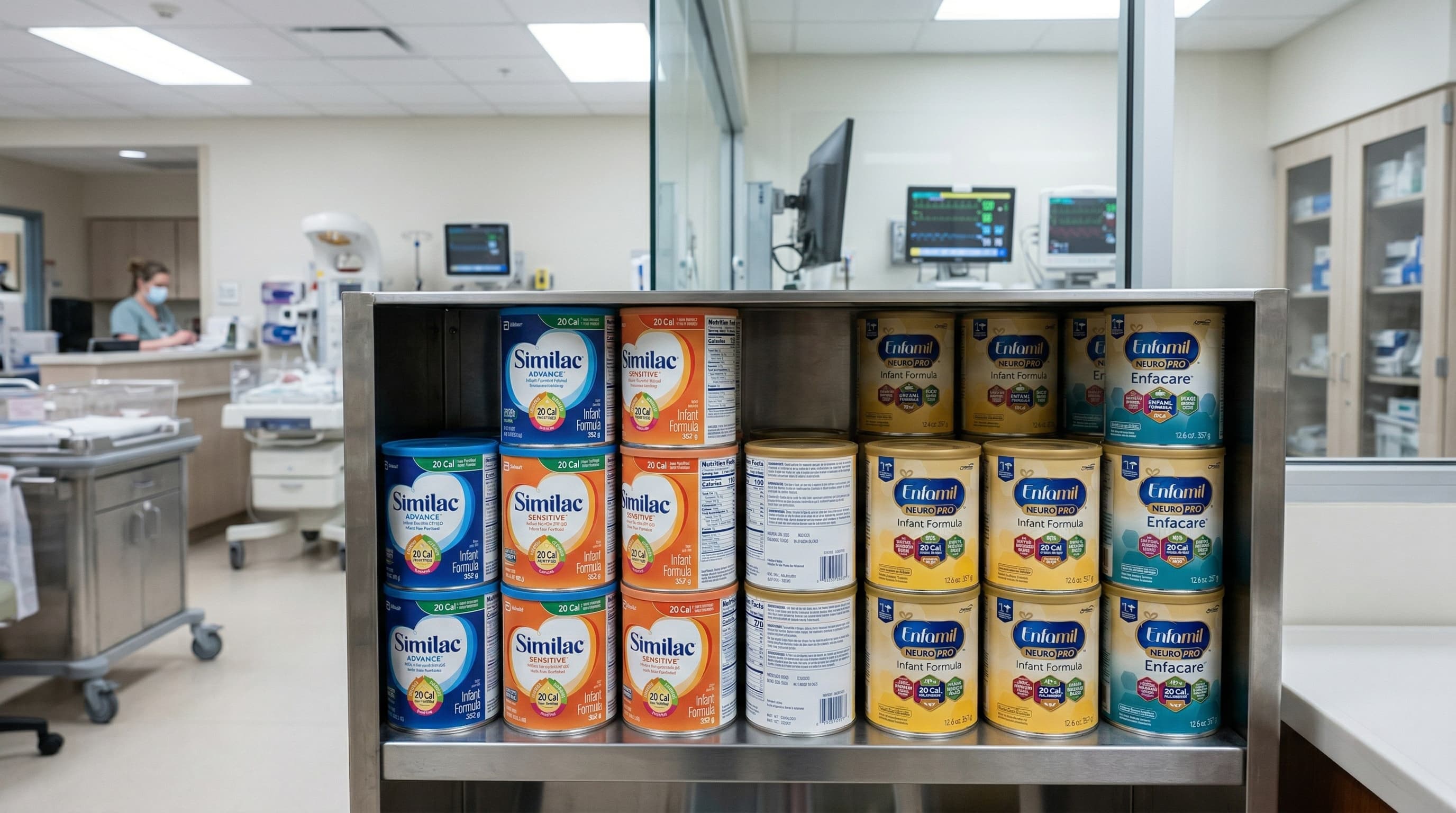 Medical research laboratory — representing the scientific evidence linking formula to NEC